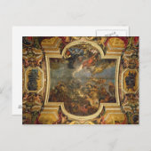 マーストリヒト条約を結ぶ王の見解13日 ポストカード (正面/裏面)