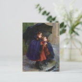 マース・ボイヤーブレトン付きハガキ絵画ー ポストカード (スタンド正面)