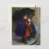 マース・ボイヤーブレトン付きハガキ絵画ー ポストカード (正面/裏面)