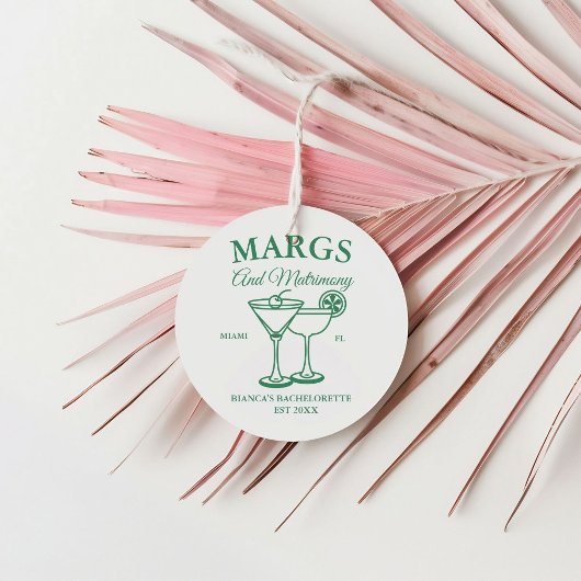 マーズとマトリモニー ビーチ バチェロレッテパーティー フェイバータグ