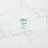 マーズとマトリモニー ビーチ バチェロレッテパーティー ペットボトルラベル (シングルラベル)