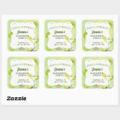 マーズとマリッジの独身最後の夜のステッカー スクエアシール (シート)