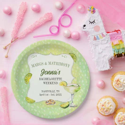 マーズとマリッジの独身最後の夜のParty ペーパープレート (パーティー)