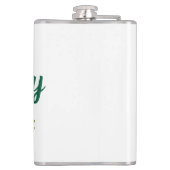 マーズと結婚式の名前の日 パーティー フラスク (裏面)