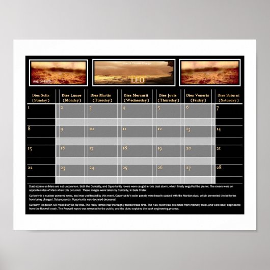 マーズダストストストーム ポスター (正面)