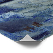 マーズデンハートリーホワイトフラワー ポスター (角)