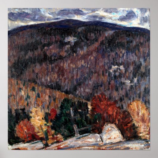 マーズデン・ハートリー景観第25号 ポスター (正面)