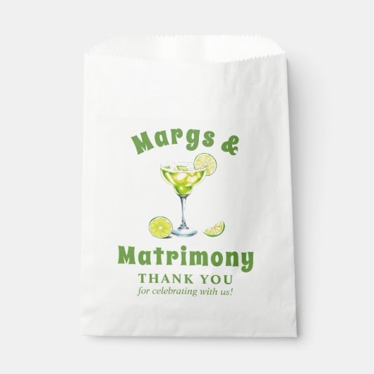 マーズ＆マトリモニー カクテル バチェロレッテ 感謝 フェイバーバッグ (正面)