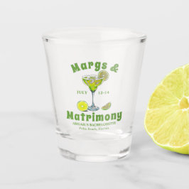 マーズ＆マトリモニー カクテル ライムグリーン ブライズゲット ショットグラス