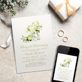 マーズ＆マトリモニー ブライダルシャワー 招待状