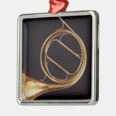 マーセルAuguste Raoux著フレンチ・ホルン、 メタルオーナメント (左)