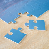 マーターズラー公園の池と森 ジグソーパズル (側面)