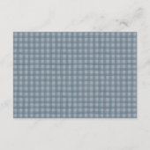 マーダック ダック ハンティング ギンガム ブライダル レジストリー カード (裏面)