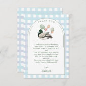 マーダック ラッキーダック 誕生日 サンクス カード (正面/裏面)