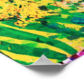 マーチうぶな人フォークアート春お祝い ポスター (角)