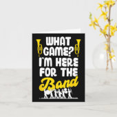 マーチおもしろいングバンド私がちょうどThのためにここにいるゲーム カード (黄色い花)