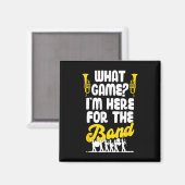 マーチおもしろいングバンド私がちょうどThのためにここにいるゲーム マグネット (正面/裏面)