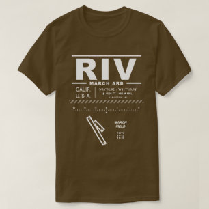 マーチエアリザーブベースARBマーチフィールドRIV Tシャツ