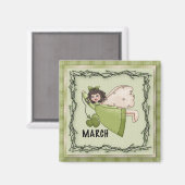 マーチエンジェル/フェアリー月磁石 マグネット (正面/裏面)