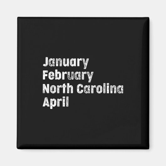 マーチノースカロライナ州チームビスケットビル マグネット (正面)