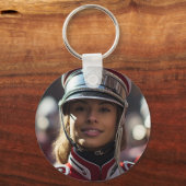 マーチパーソナライズされたングバンド写真両面 キーホルダー (裏面)