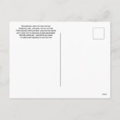 マーチピセス誕生日はがき シーズンポストカード (裏面)