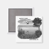 マーチンの池マグネット マグネット (正面/裏面)