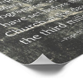 マーチングオーダープリント ポスター (角)