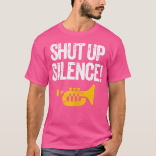 マーチングスクール真鍮ジャズバンド沈黙Tr Tシャツ