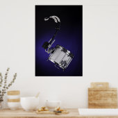 マーチングスネアドラムまたはドラマーのポスター ポスター (キッチン)