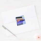 マーチングトイ兵士シール スクエアシール (封筒)