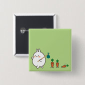 マーチングバニー 缶バッジ (正面&裏面)