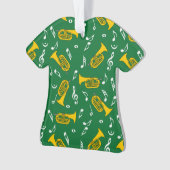 *マーチングバリトン音楽ノート オーナメント (正面)