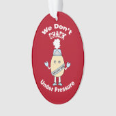 マーチングバンドの圧力 オーナメント (正面)