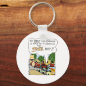 マーチングバンドはオフビートおもしろいな漫画のギフトを生み出す キーホルダー (正面)