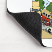 マーチングバンドはオフビートおもしろいな漫画のギフトを生み出す マウスパッド (コーナー)