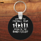 マーチングバンドをやっているサッカーチーム キーホルダー (正面)