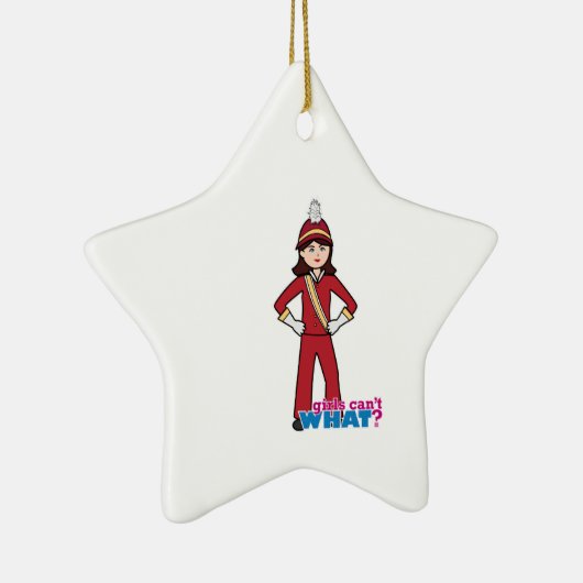 マーチングバンドガール セラミックオーナメント (右)
