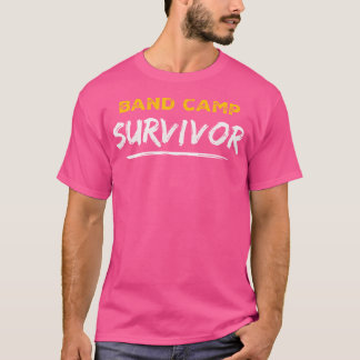マーチングバンドキャンプの生存者 Tシャツ