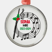 マーチングバンドクリスマス装飾 メタルオーナメント (正面)
