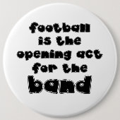 マーチングバンドサッカーの開幕法 缶バッジ (正面)