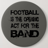 マーチングバンドサッカーの開幕法 缶バッジ (正面)