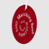 マーチングバンドスパイラル オーナメント (正面)