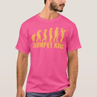 マーチングバンドトランペットキング Tシャツ