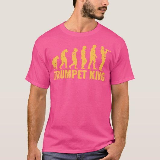 マーチングバンドトランペットキング Tシャツ (正面)