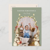 マーチングバンドハッピーイースター写真はがき シーズンポストカード (正面/裏面)