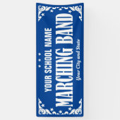 マーチングバンドパレード渦あらゆる色の星 横断幕 (縦)