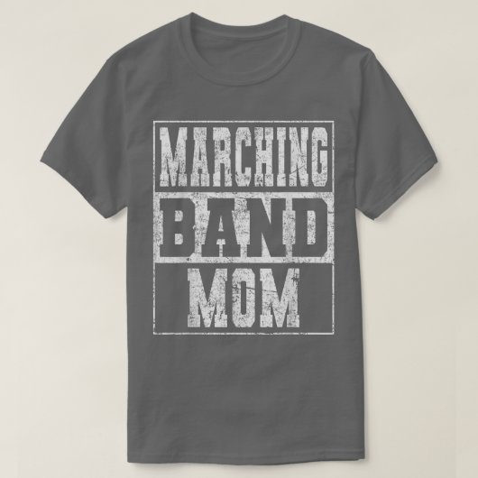 マーチングバンドママ Tシャツ (デザイン正面)