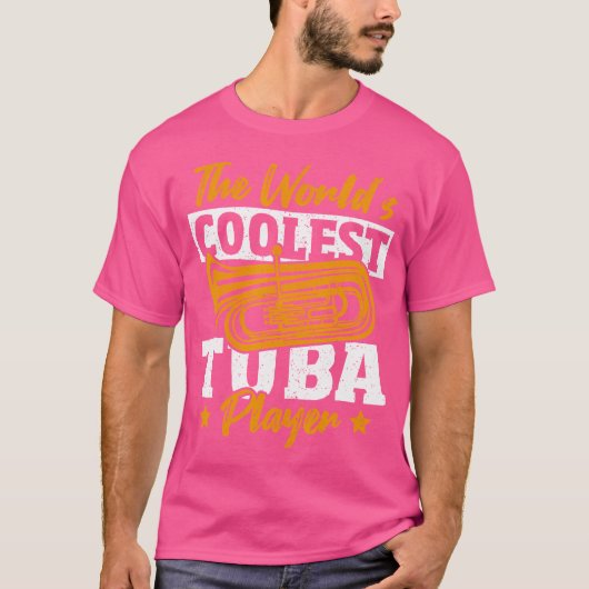 マーチングバンド世界のクールチューバ選手トゥバ Tシャツ (正面)