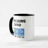 マーチングバンド天気 マグカップ (正面左)
